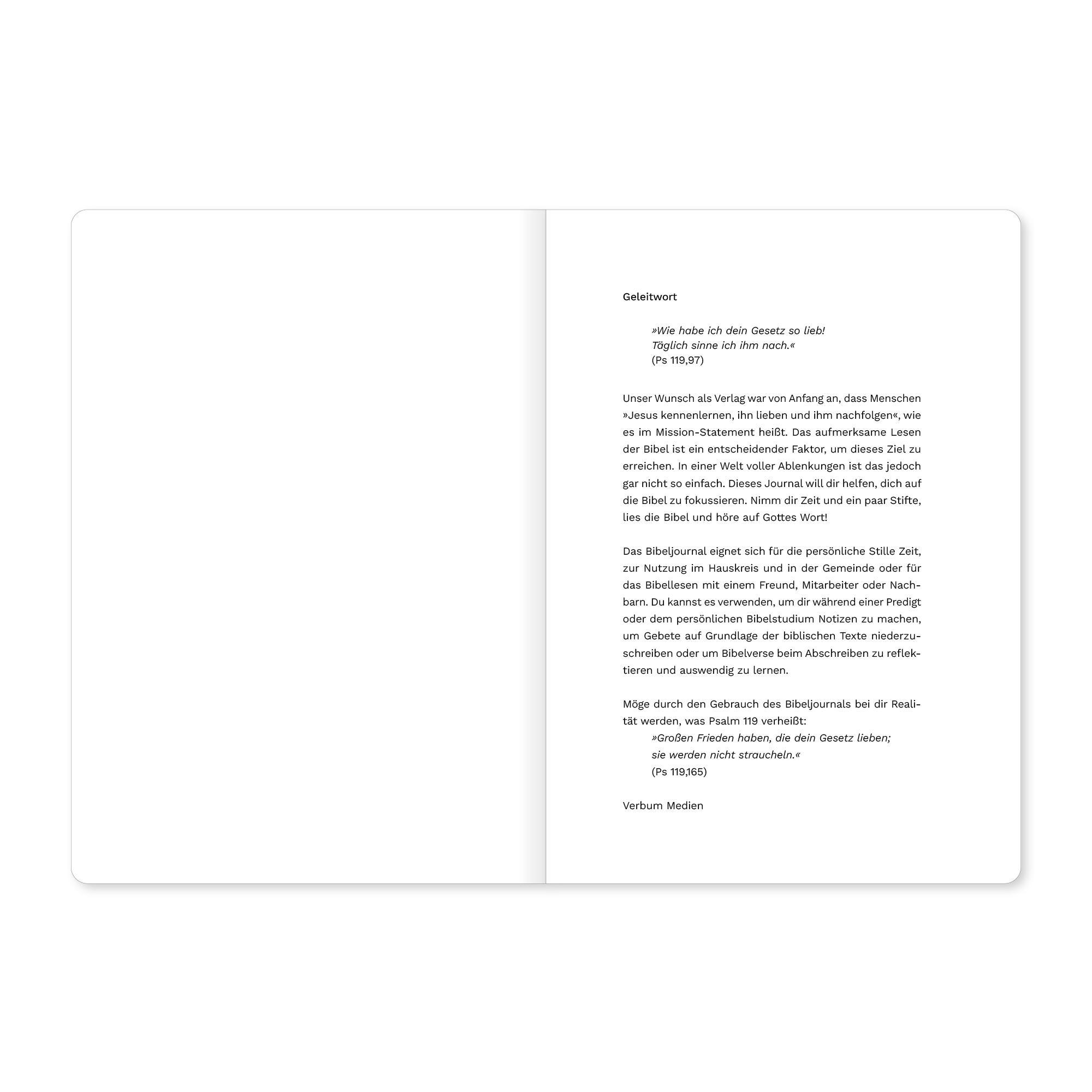 Beispielinhalt (Bild) 1. Korinther (Bibeljournal)