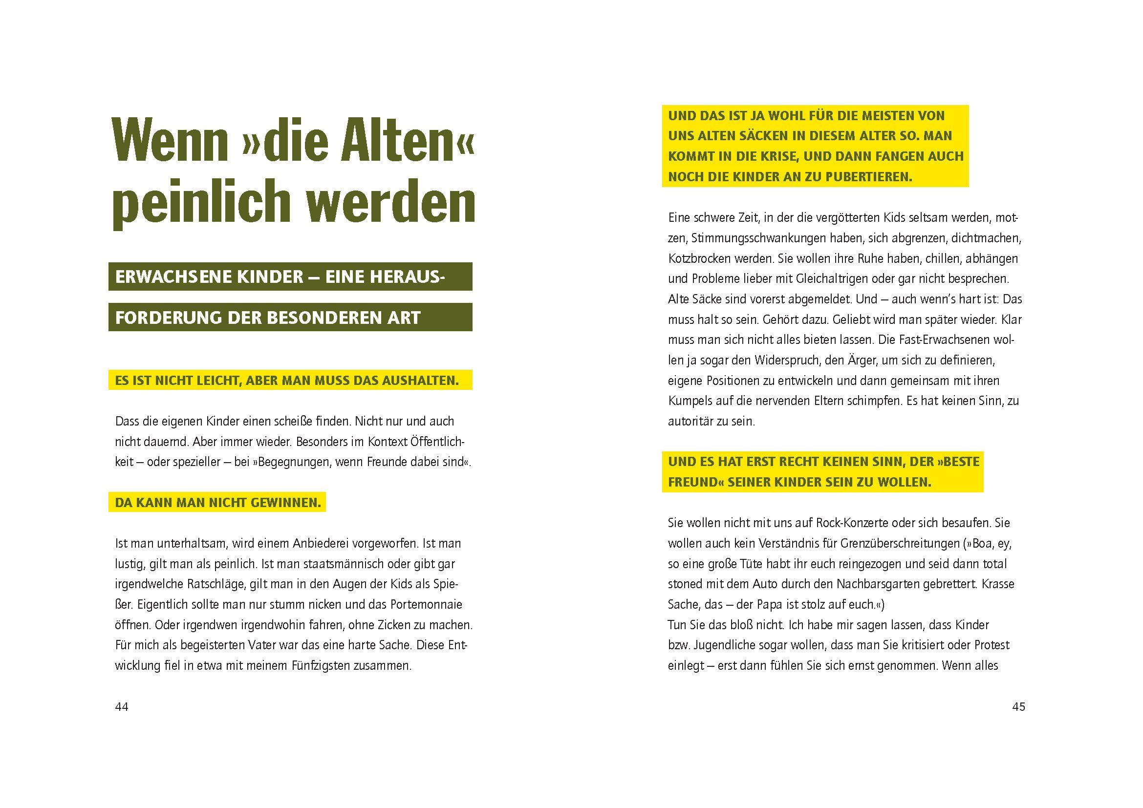 Beispielinhalt (Bild) Alter Sack, was nun? Das Überlebensbuch für Männer. Mit Illustrationen von Til Mette