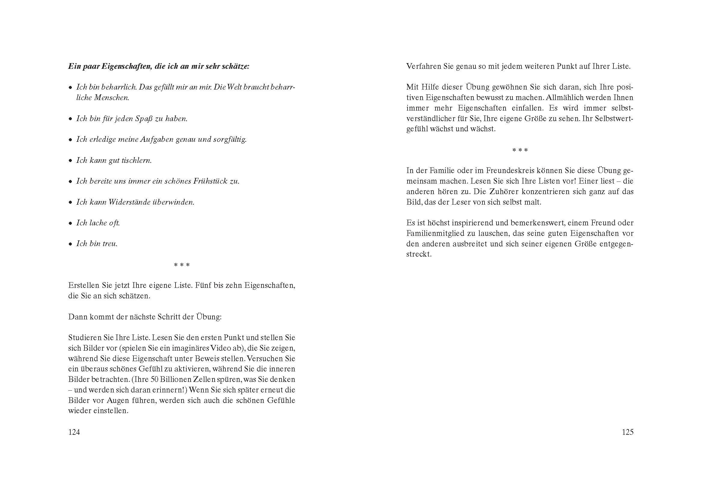 Beispielinhalt (Bild) Für die Freude entscheiden - Gebrauchsanweisung für ein glücklicheres Leben