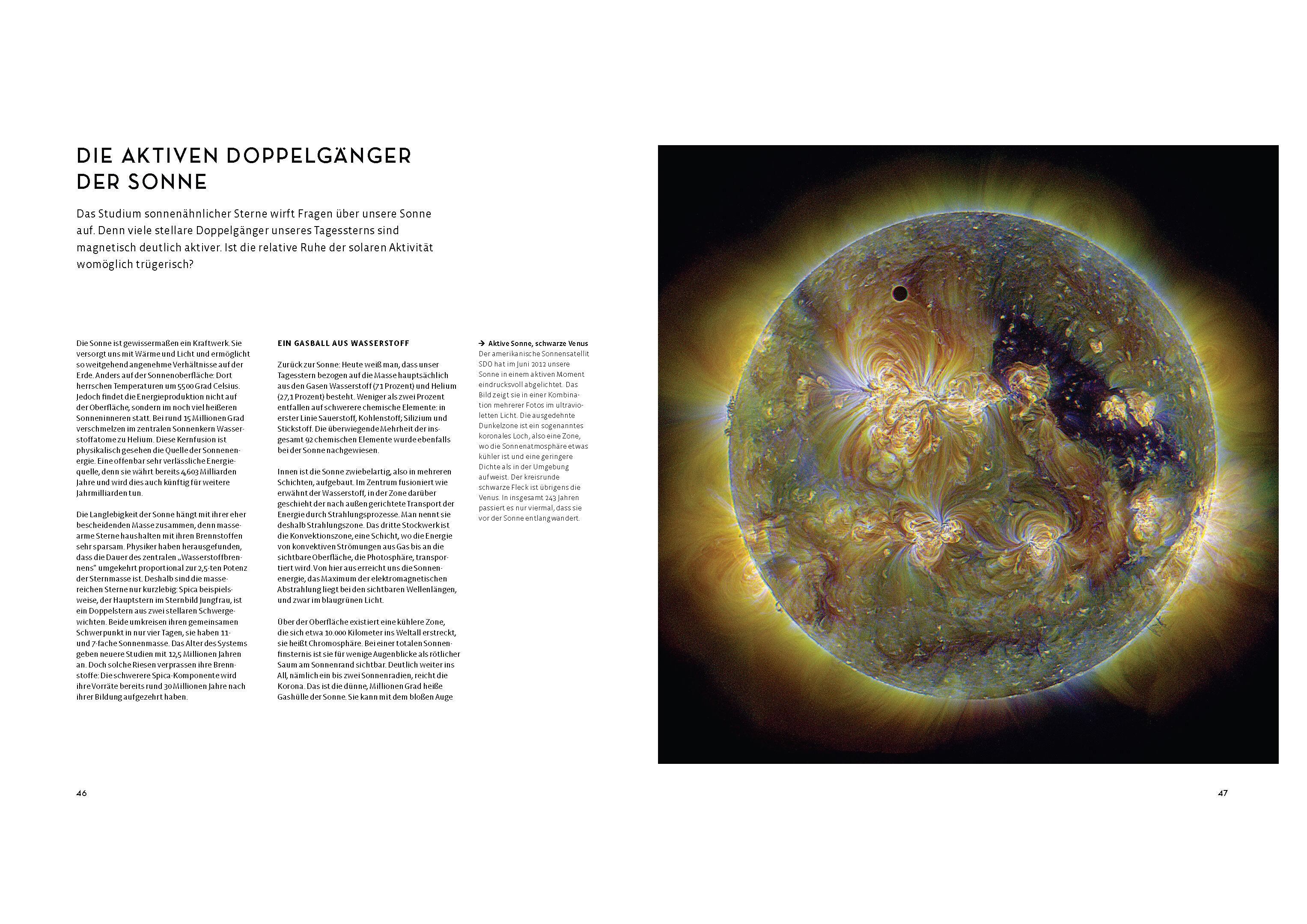 Beispielinhalt (Bild) Sternenwelten - Glanzlichter der Galaxis. Spektakuläre Bilder des Universums