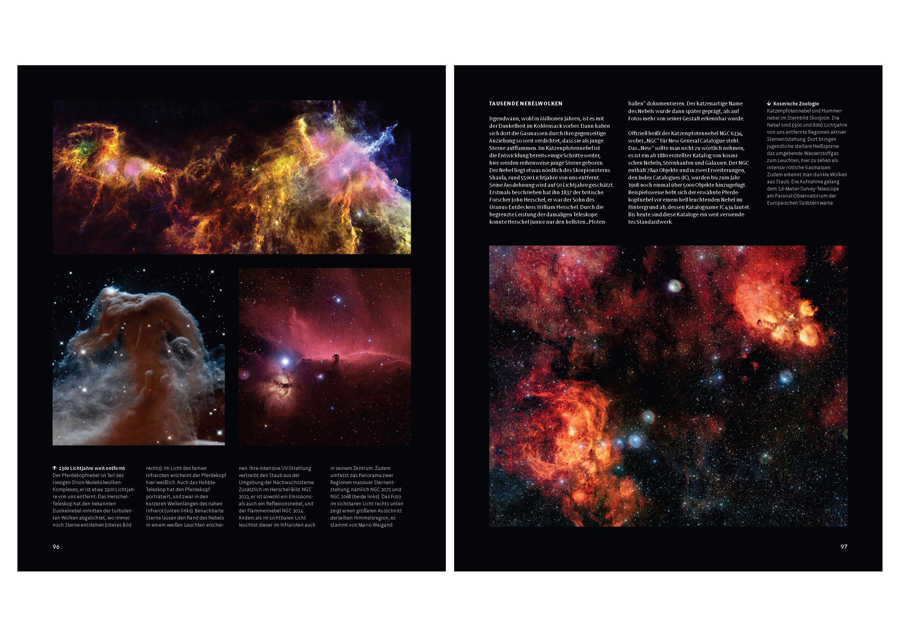 Beispielinhalt (Bild) Sternenwelten - Glanzlichter der Galaxis. Spektakuläre Bilder des Universums