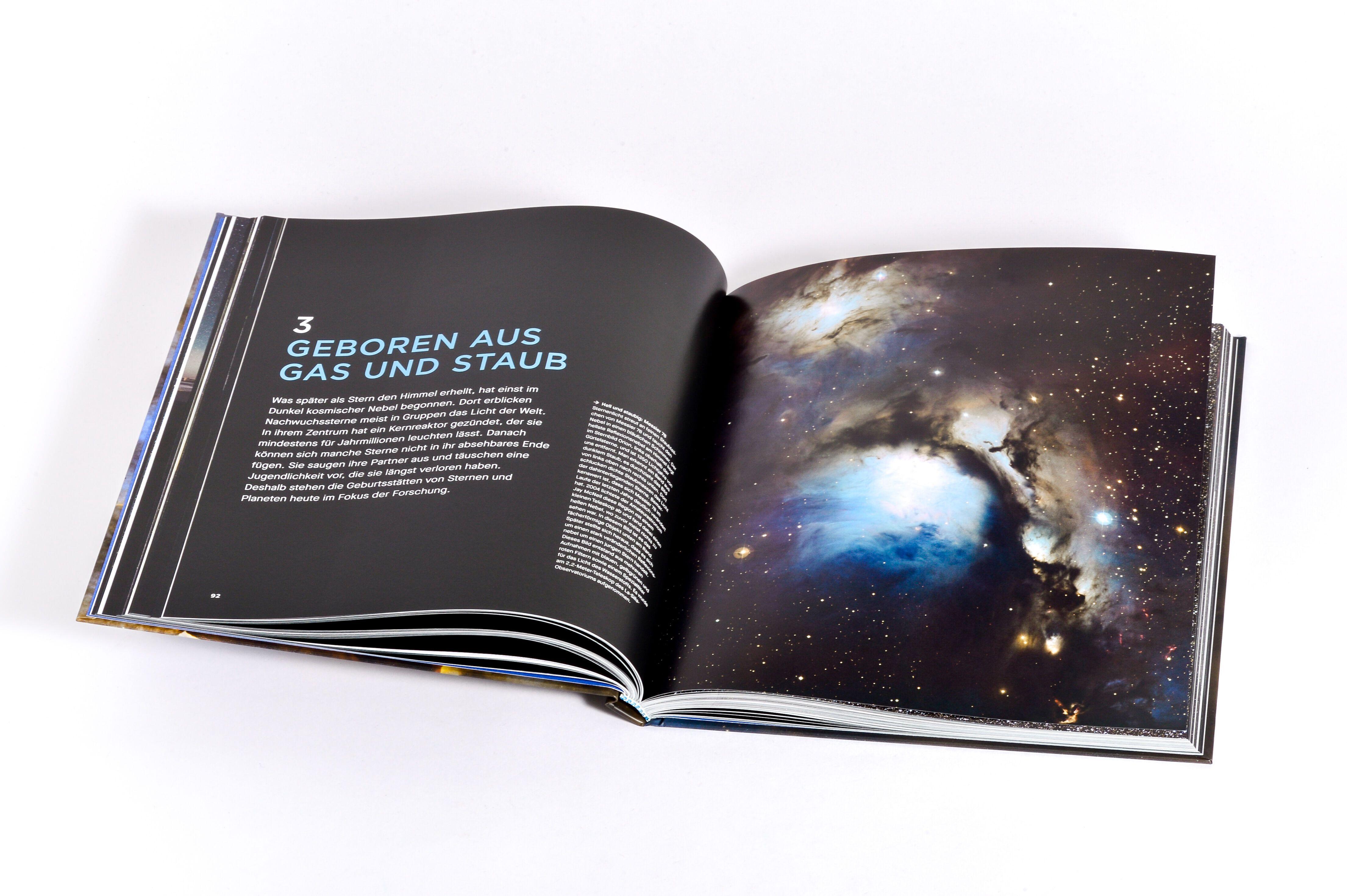 Beispielinhalt (Bild) Sternenwelten - Glanzlichter der Galaxis. Spektakuläre Bilder des Universums