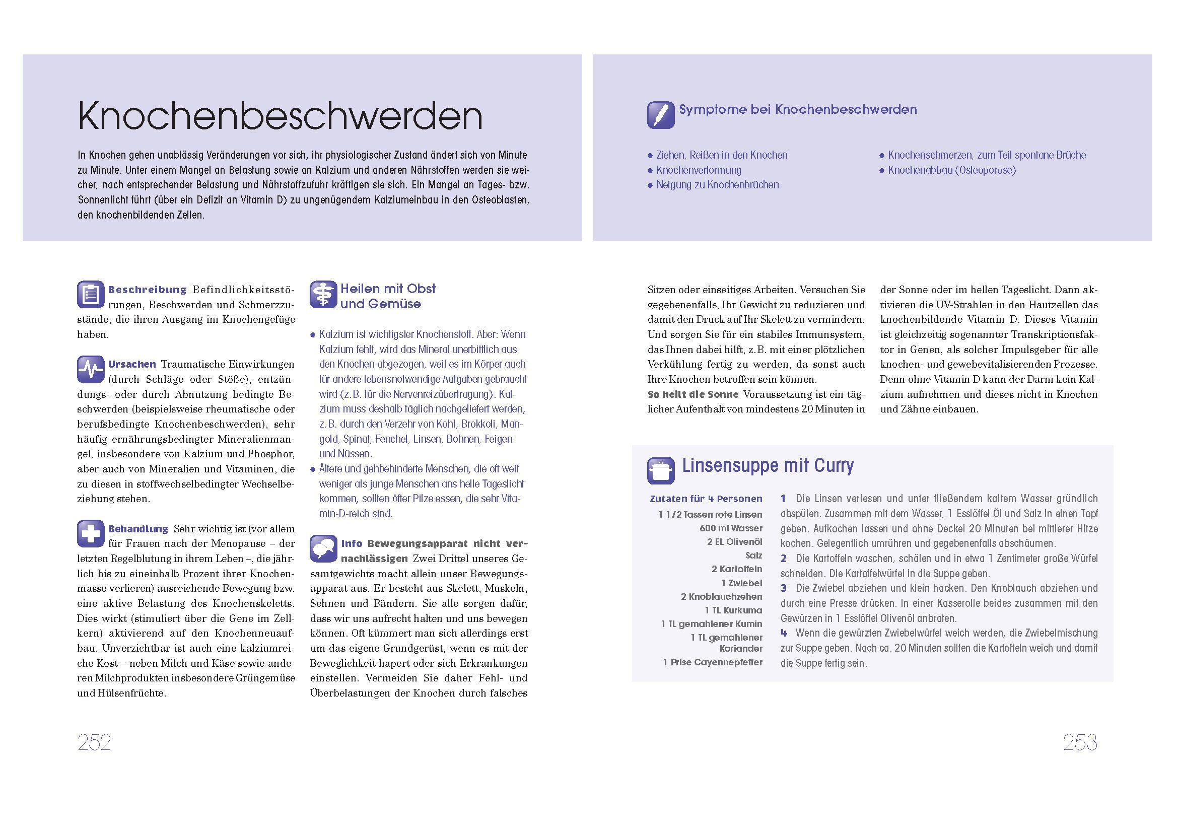 Beispielinhalt (Bild) Obst und Gemüse als Medizin. Die besten Nahrungsmittel für Ihre Gesundheit