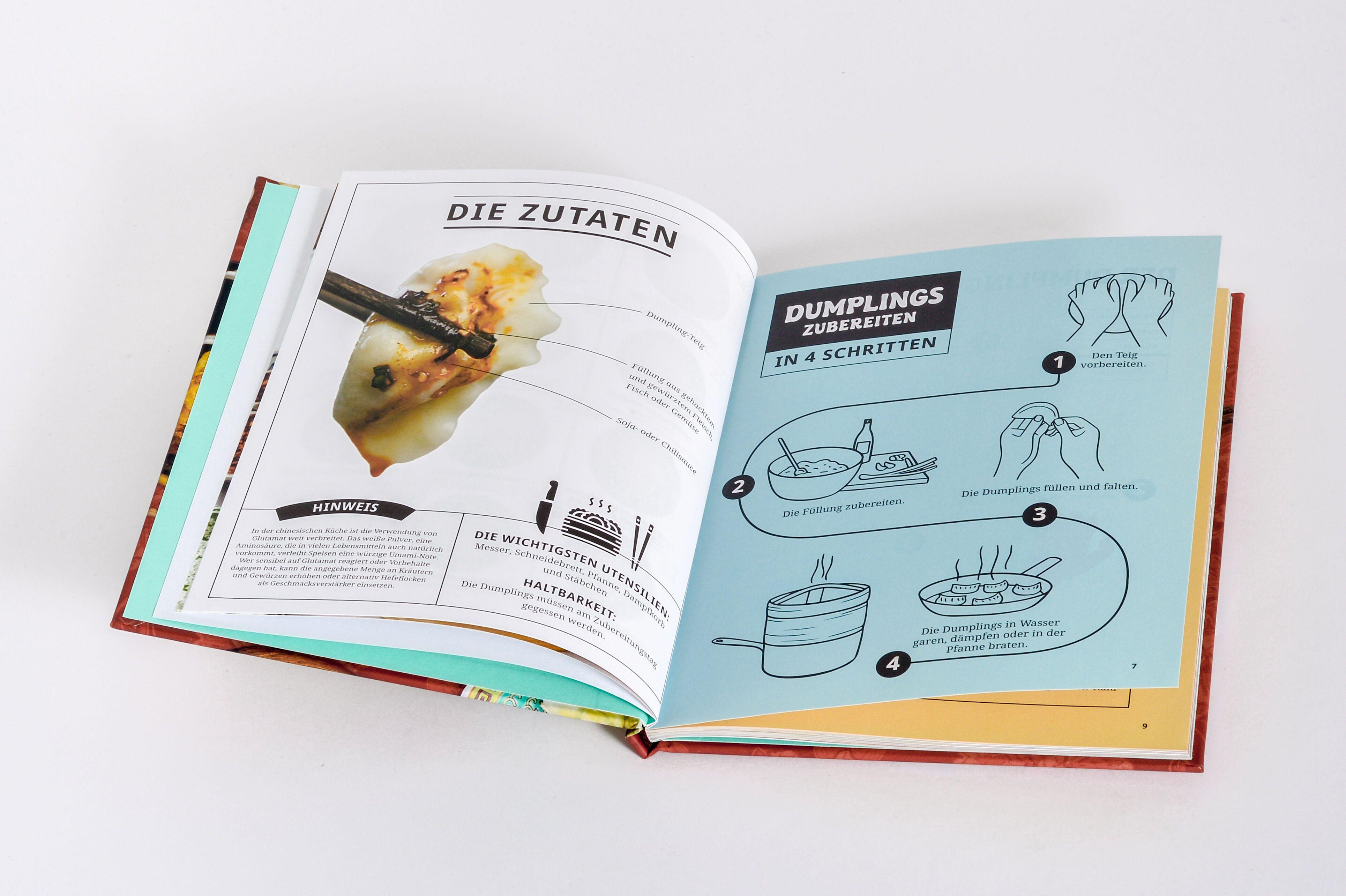 Beispielinhalt (Bild) Dumplings - Chinesische Teigtaschen