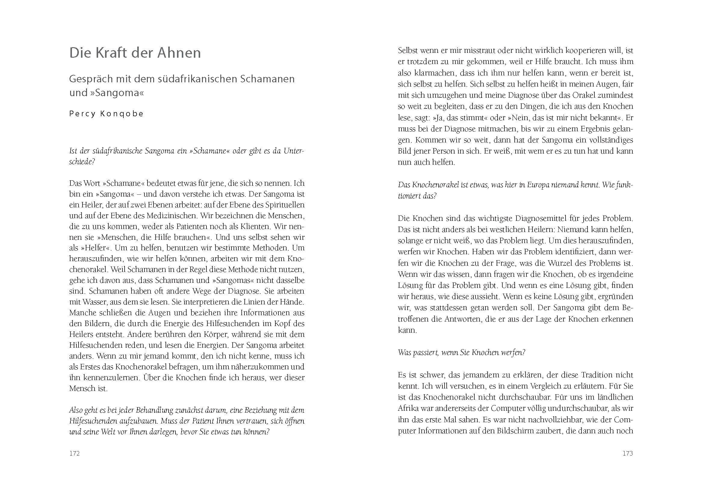 Beispielinhalt (Bild) Schamanisches Wissen für eine neue Zeit