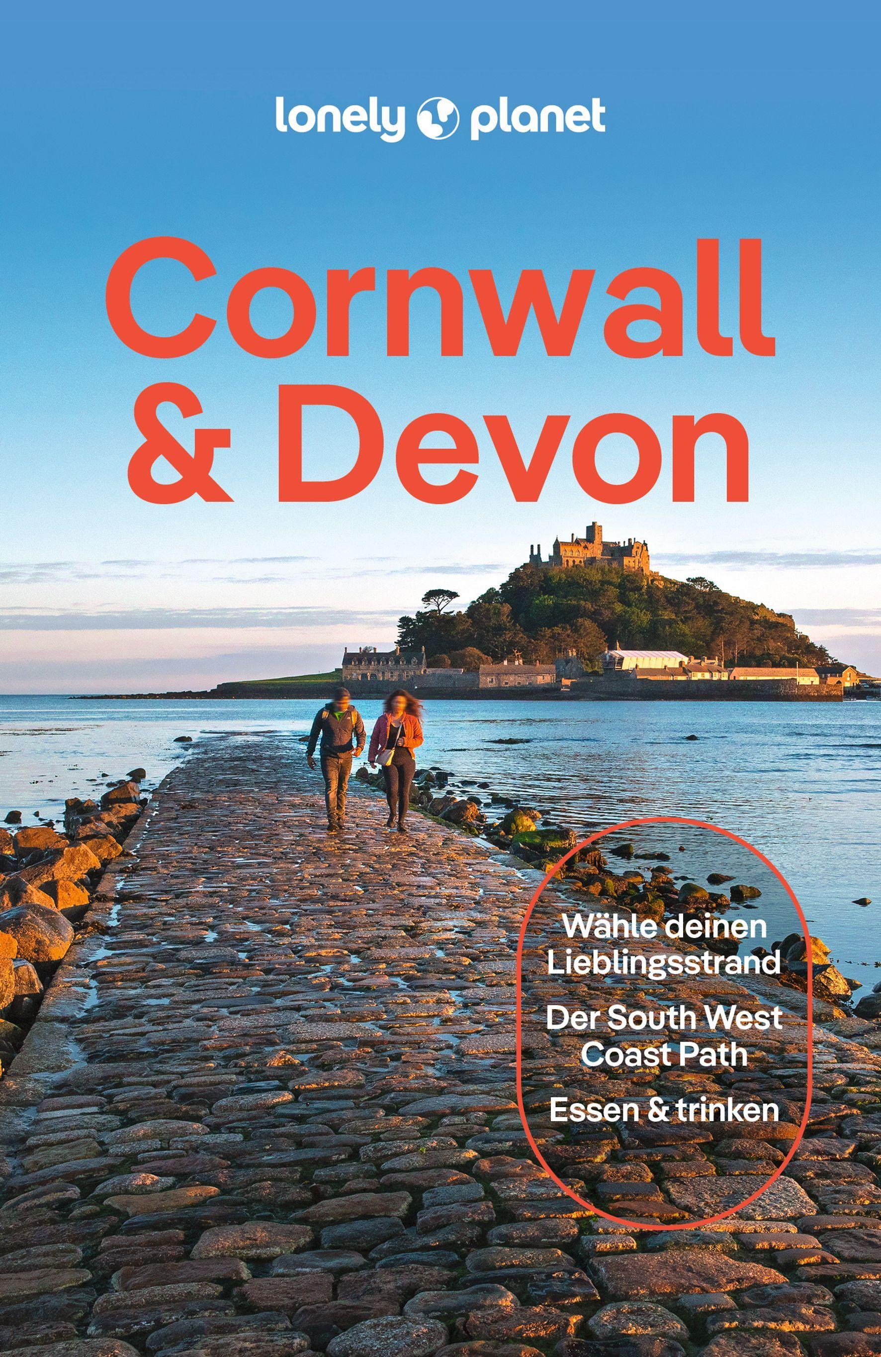 Vorderes Coverbild LONELY PLANET Reiseführer Cornwall & Devon