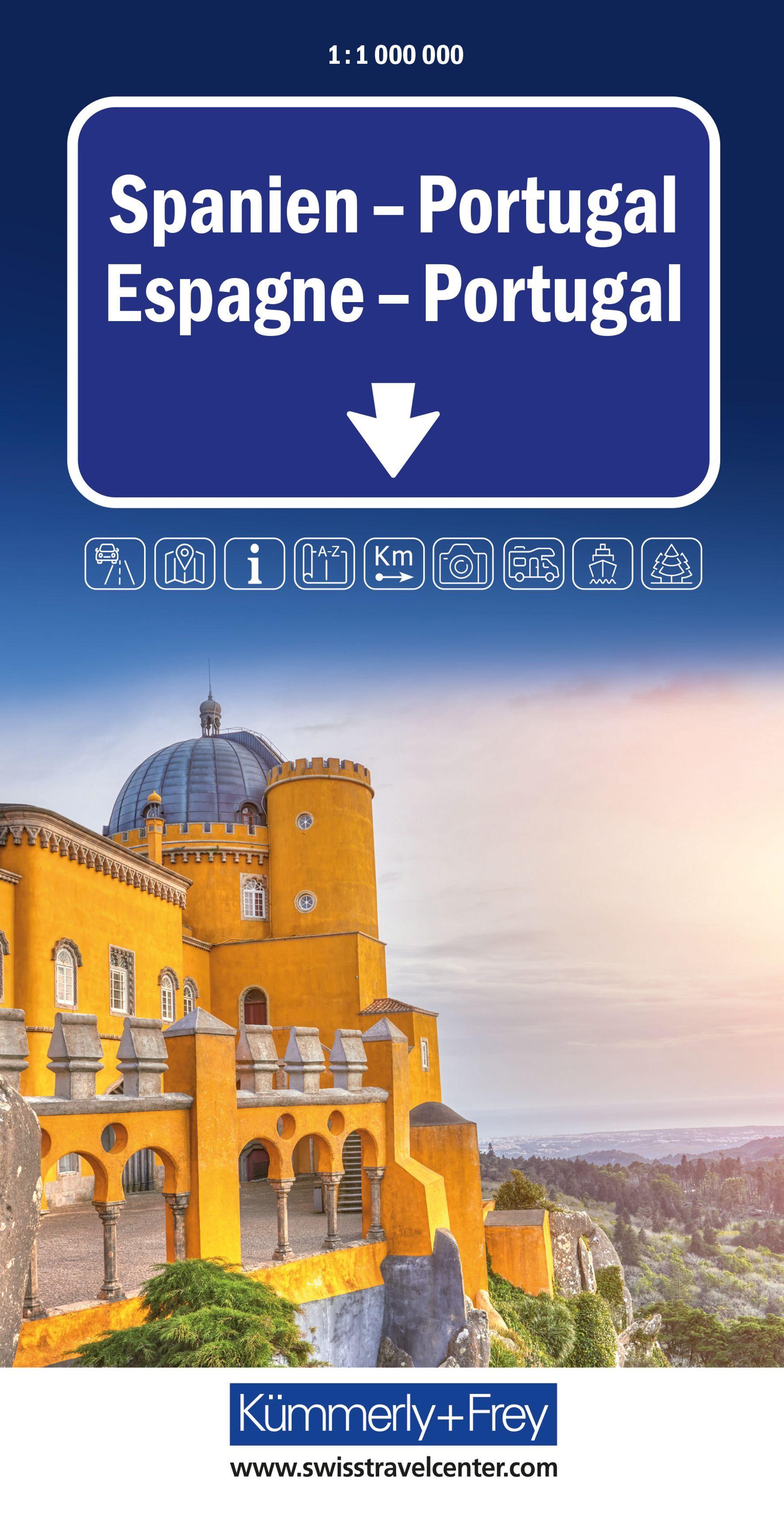 Vorderes Coverbild Spanien, Portugal