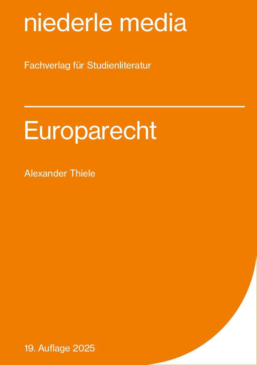 Vorderes Coverbild Europarecht