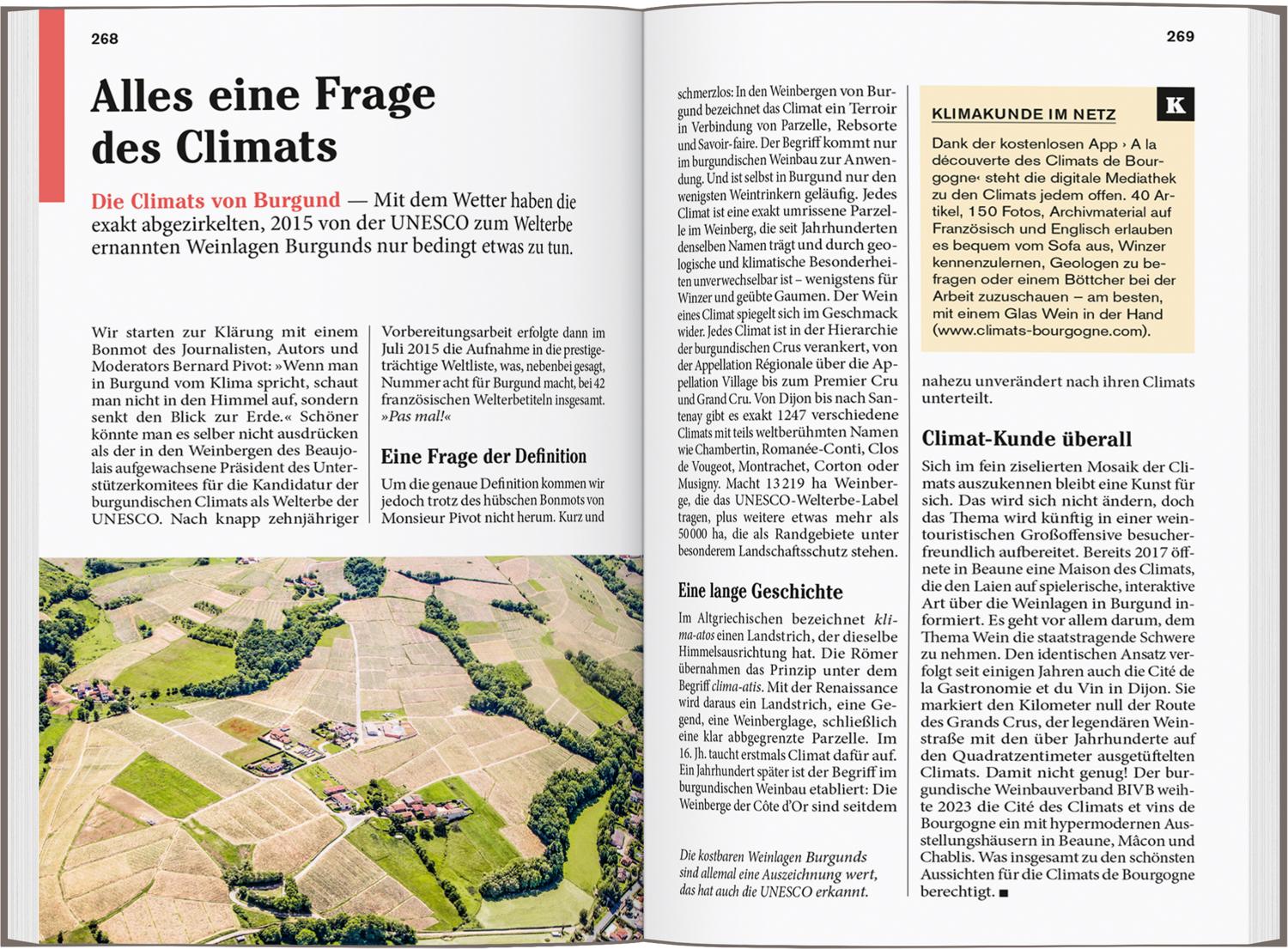 Beispielinhalt (Bild) DUMONT Reise-Taschenbuch Reiseführer Burgund