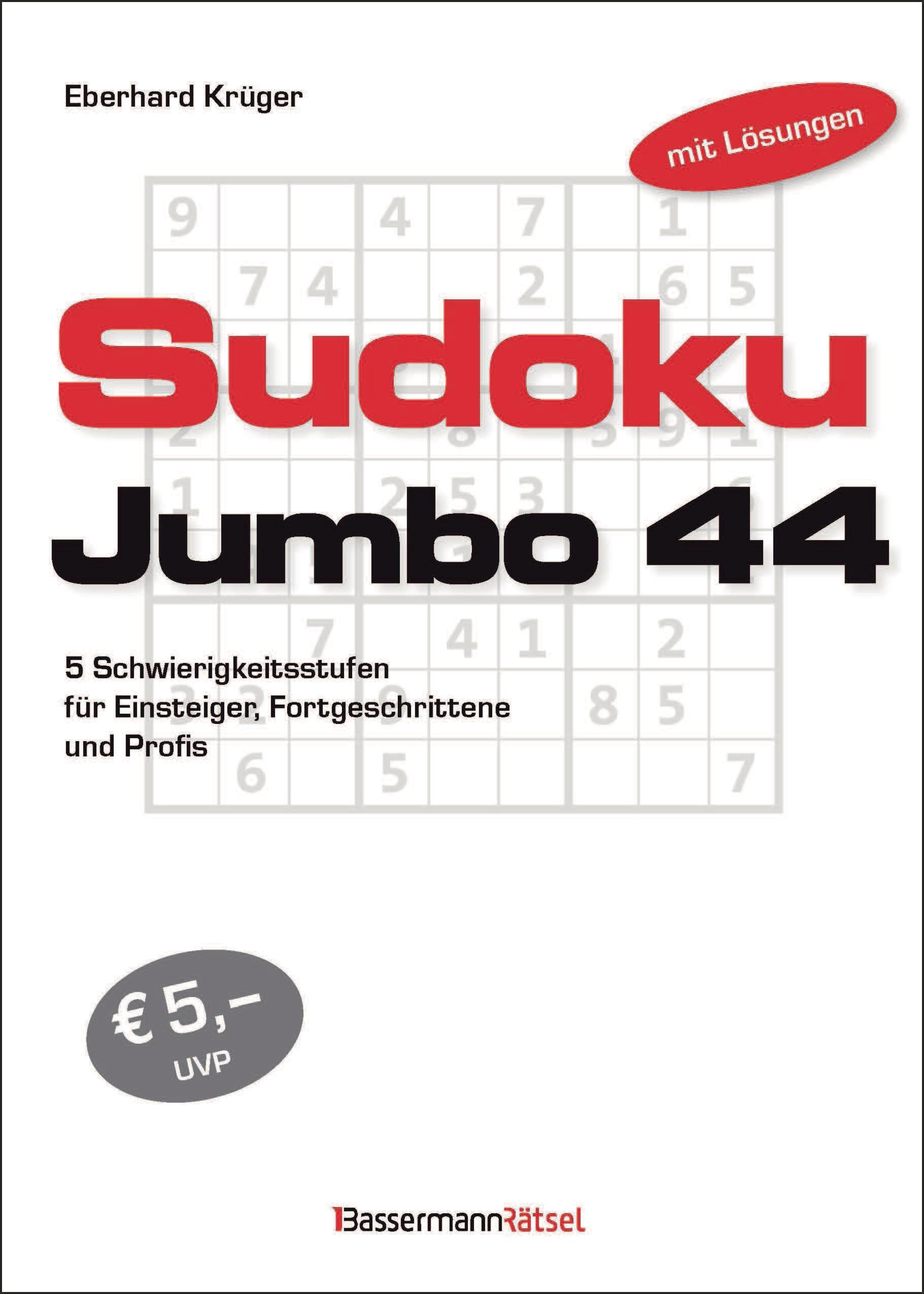 Vorderes Coverbild Sudokujumbo 44