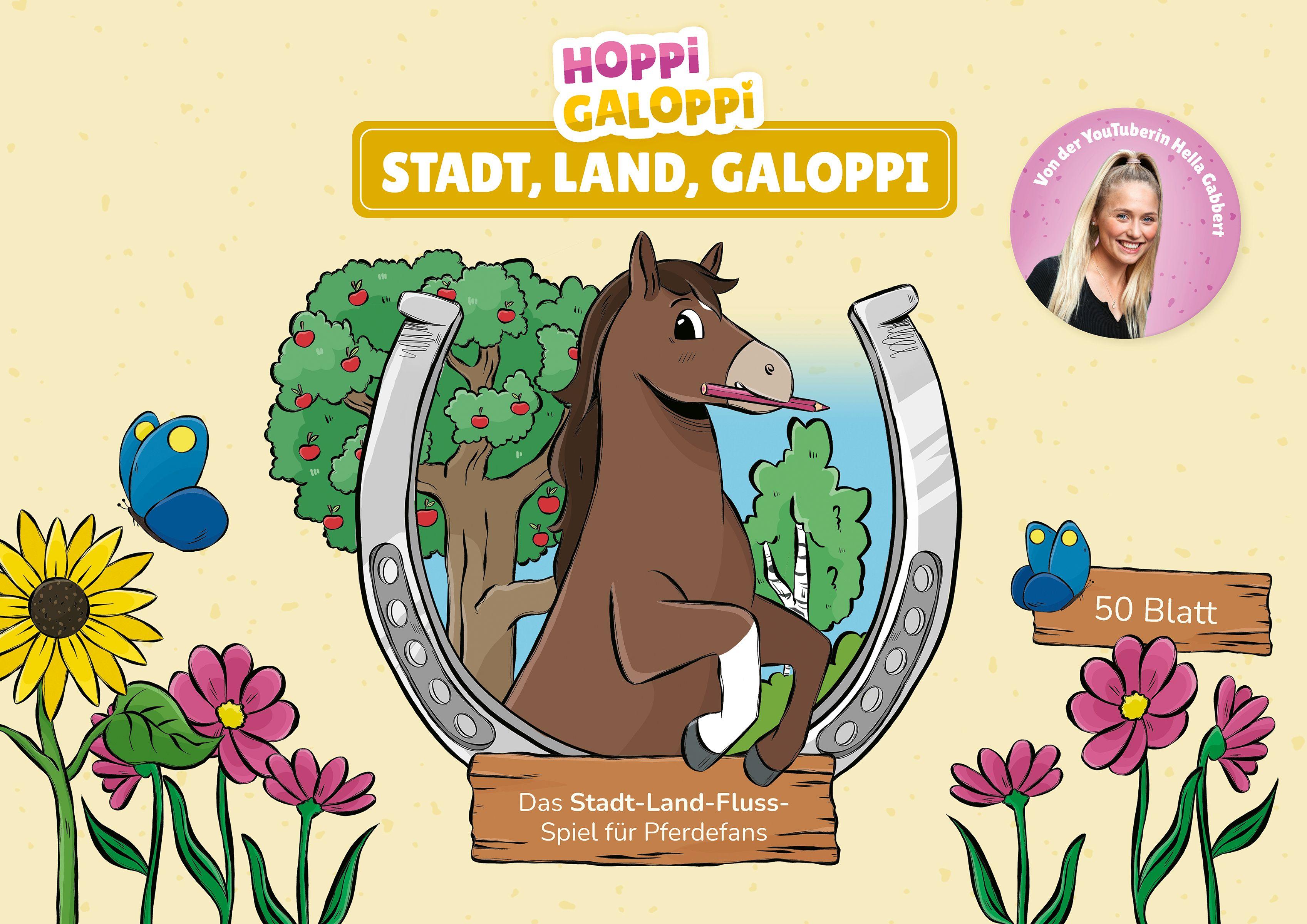 Vorderes Coverbild HOPPi GALOPPi: Stadt, Land, Galoppi