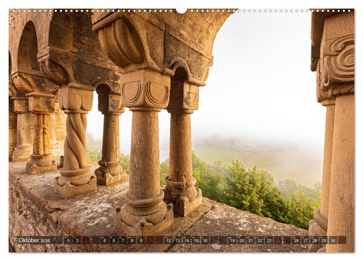 Beispielinhalt (Bild) Bad Wimpfen - Historisches Juwel am Neckar (hochwertiger Premium Wandkalender 2026 DIN A2 quer), Kunstdruck in Hochglanz