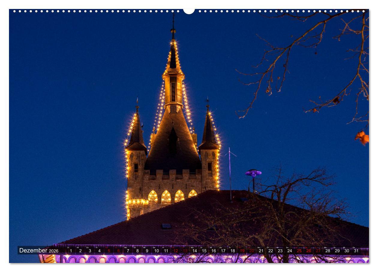 Beispielinhalt (Bild) Bad Wimpfen - Historisches Juwel am Neckar (hochwertiger Premium Wandkalender 2026 DIN A2 quer), Kunstdruck in Hochglanz