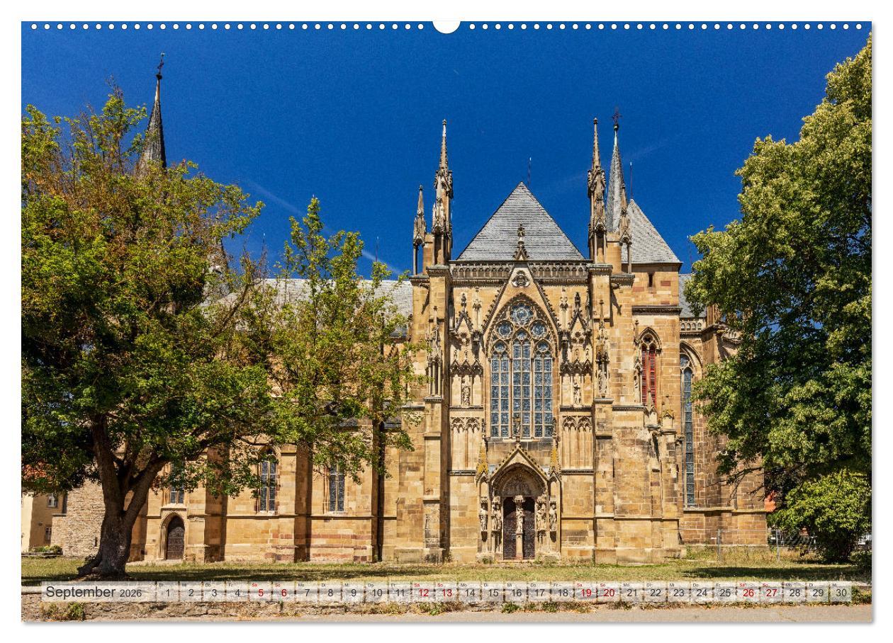 Beispielinhalt (Bild) Bad Wimpfen - Historisches Juwel am Neckar (hochwertiger Premium Wandkalender 2026 DIN A2 quer), Kunstdruck in Hochglanz