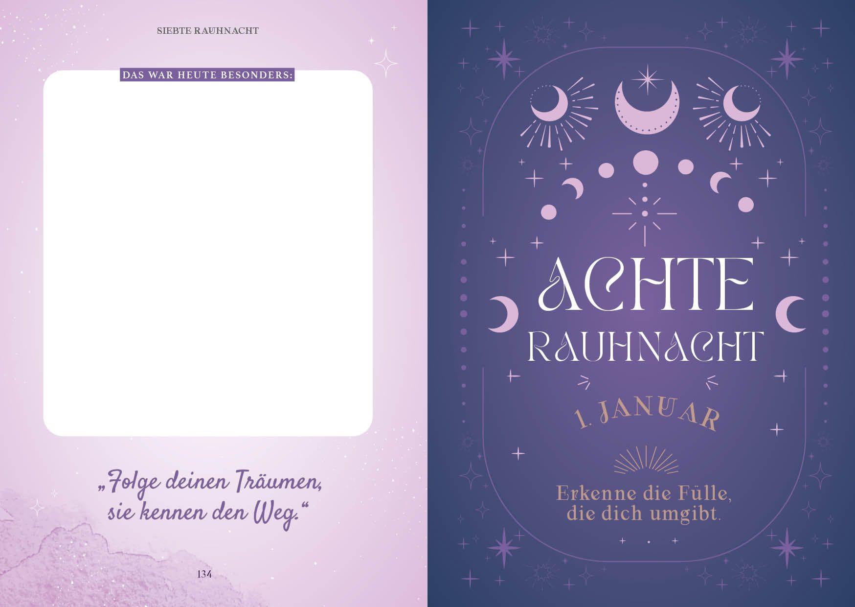 Beispielinhalt (Bild) Rauhnächte - Zauber der Zukunft