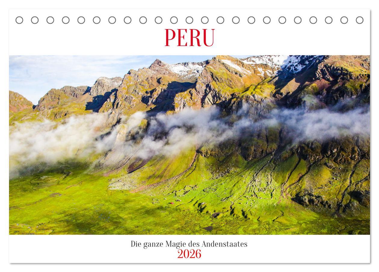 Vorderes Coverbild Peru - Magie der Anden (Tischkalender 2026 DIN A5 quer), CALVENDO Monatskalender