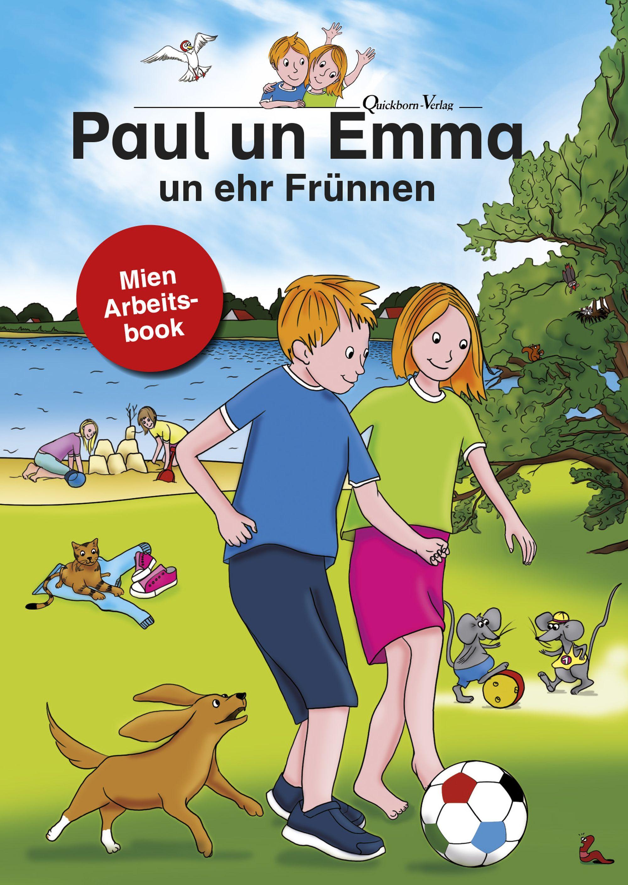 Vorderes Coverbild Paul un Emma un ehr Frünnen - Arbeitsbook