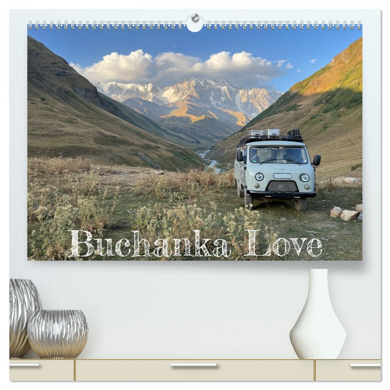 Vorderes Coverbild UAZ 452 Buchanka Love (hochwertiger Premium Wandkalender 2026 DIN A2 quer), Kunstdruck in Hochglanz