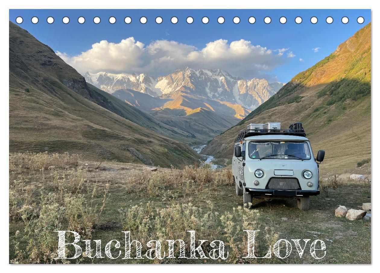 Vorderes Coverbild UAZ 452 Buchanka Love (Tischkalender 2026 DIN A5 quer), CALVENDO Monatskalender