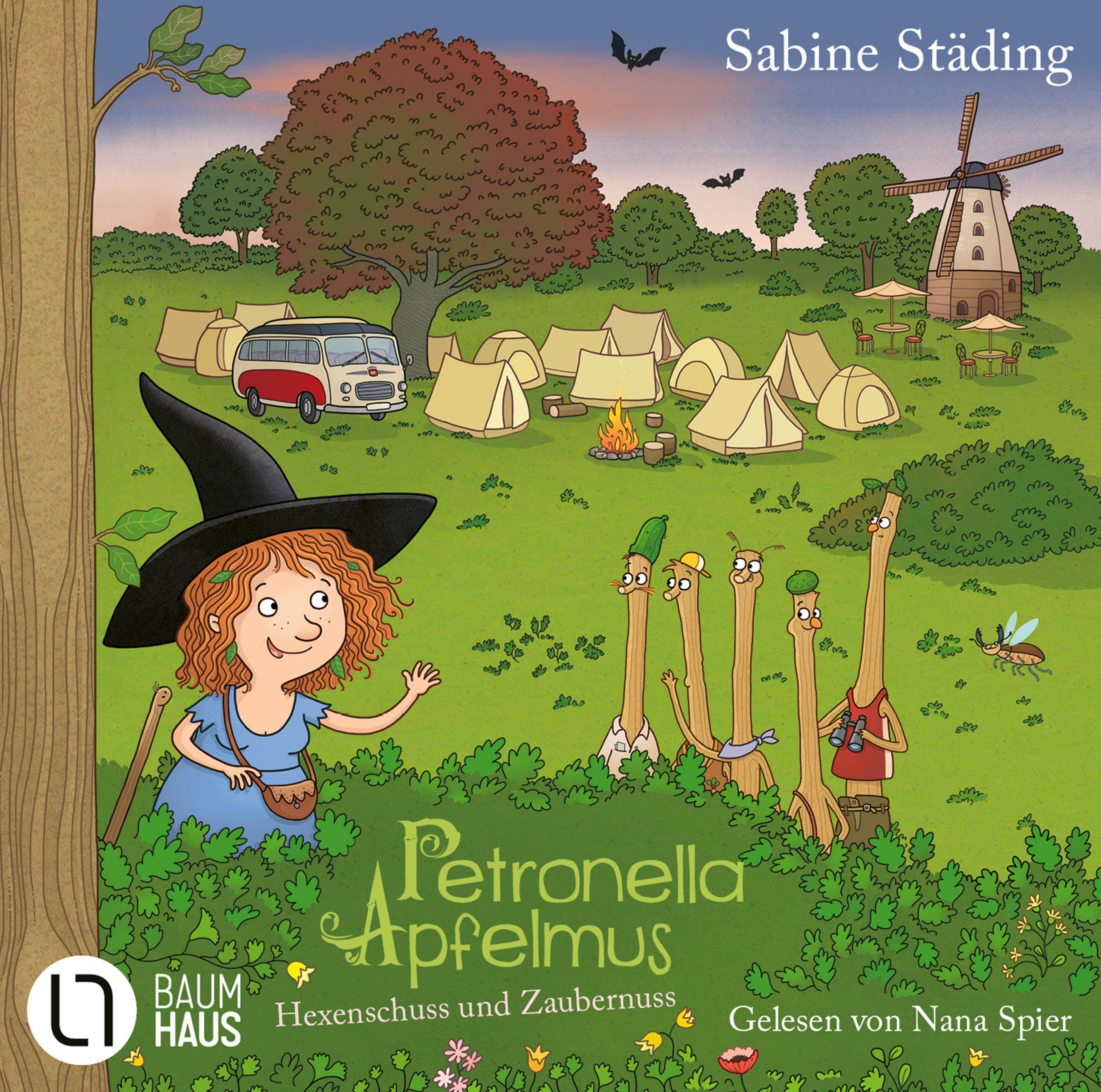Vorderes Coverbild Petronella Apfelmus - Hexenschuss und Zaubernuss