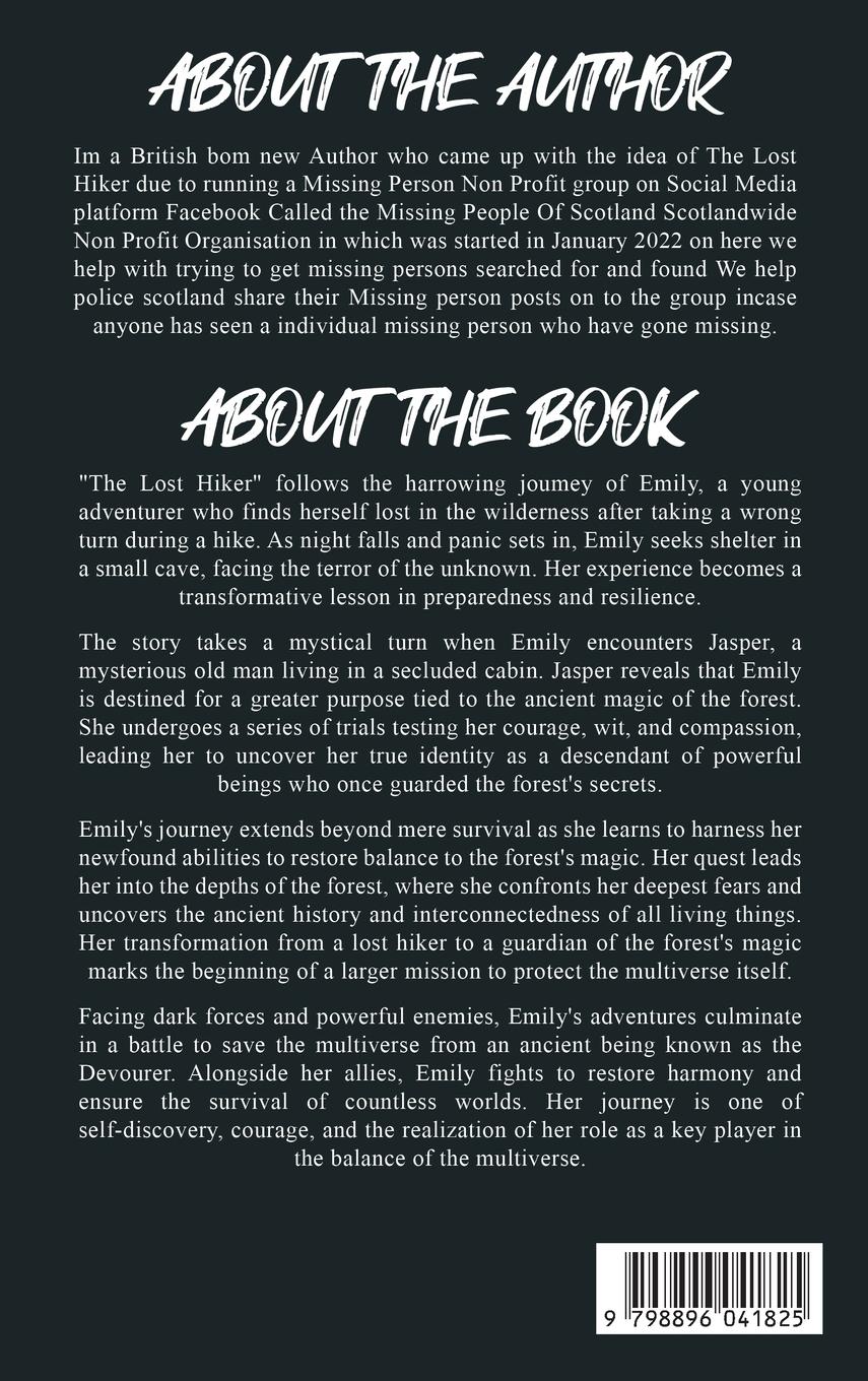 Rückseitencover THE LOST HIKER