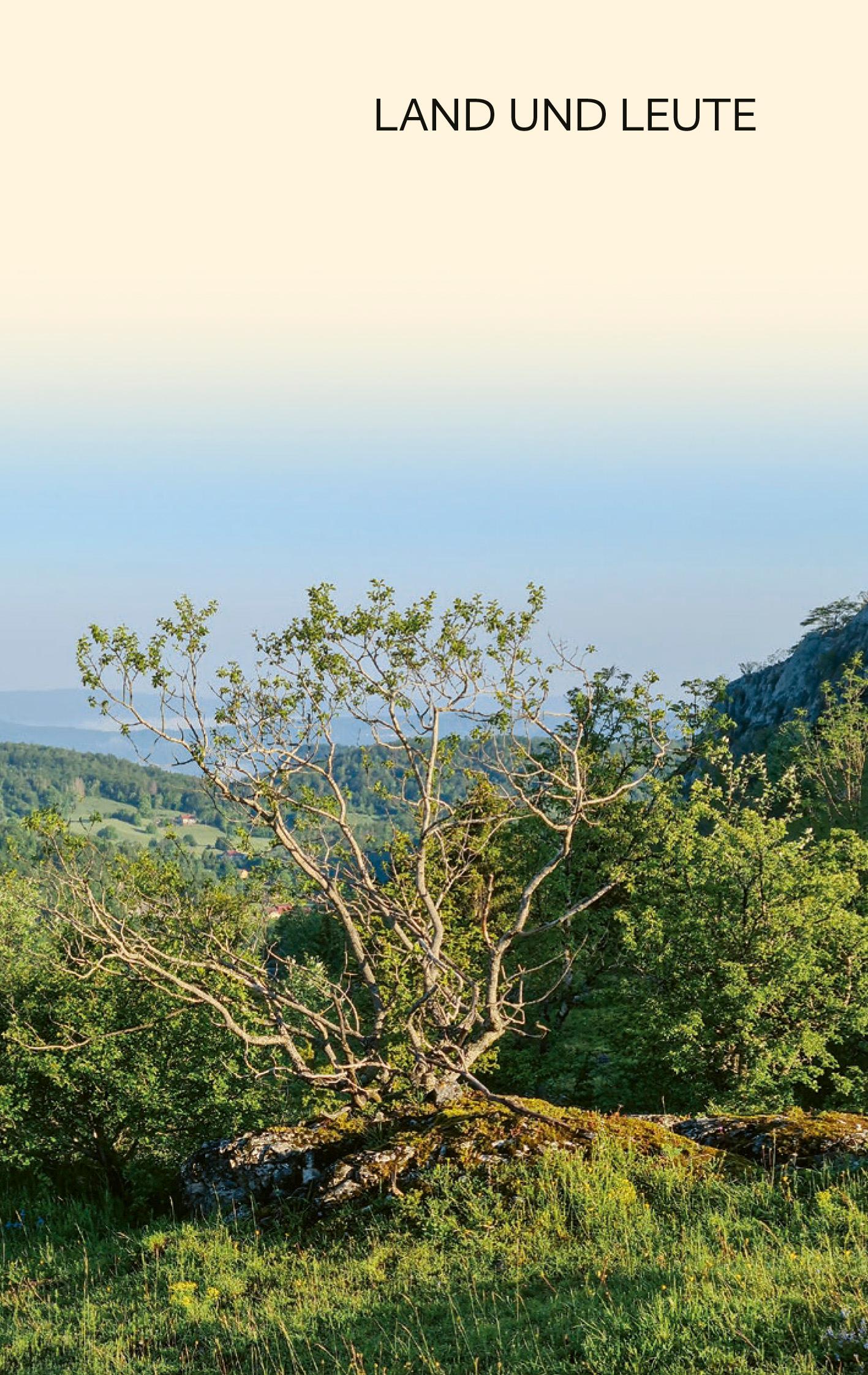 Beispielinhalt (Bild) TRESCHER Reiseführer Französischer Jura
