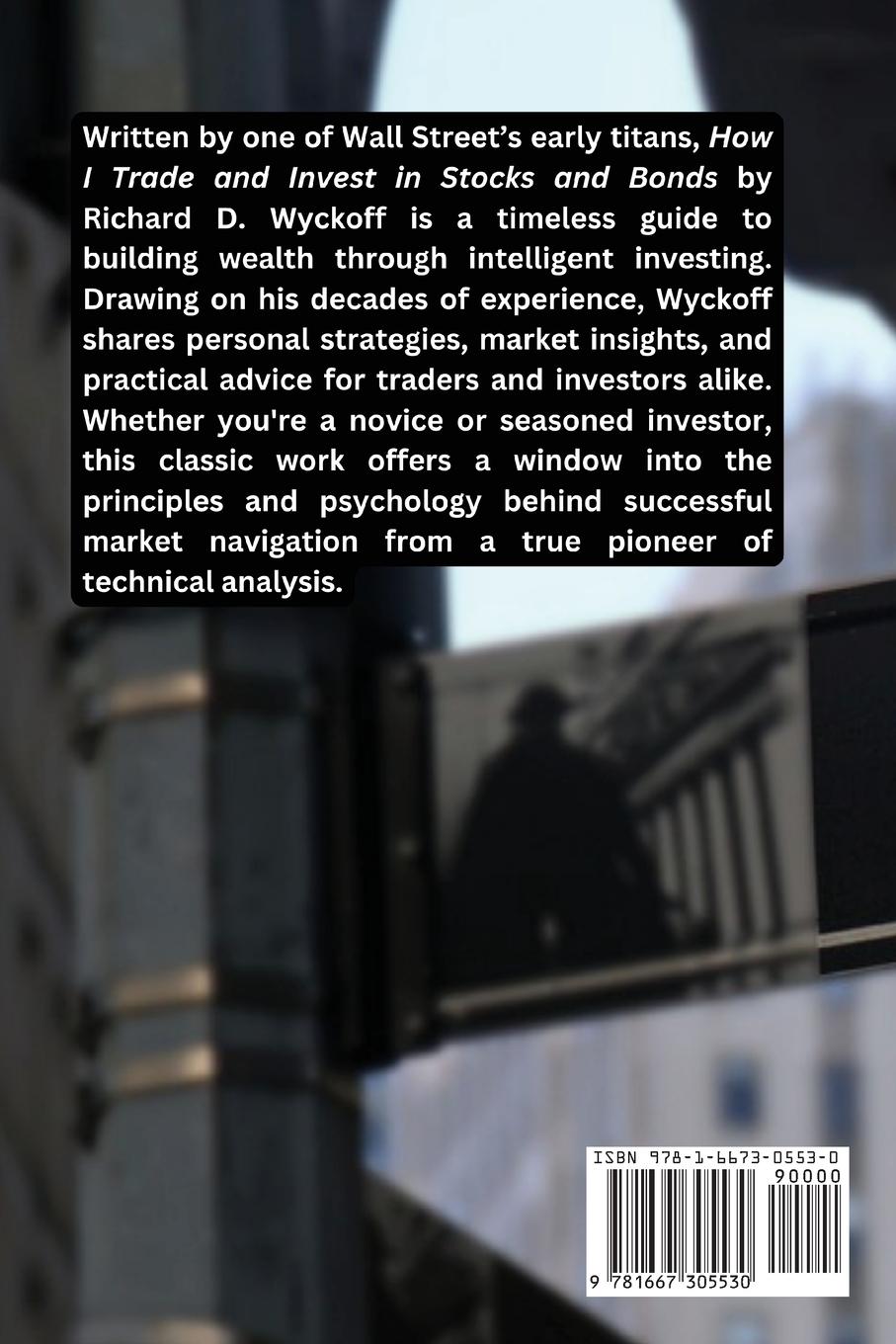 Rückseitencover How I Trade and Invest in Stocks and Bonds