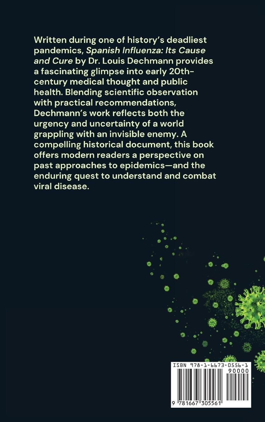 Rückseitencover Spanish Influenza