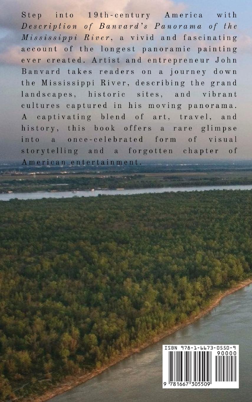 Rückseitencover Description of Banvard's Panorama of the Mississippi River