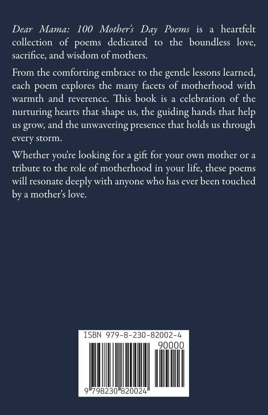 Rückseitencover Dear Mama