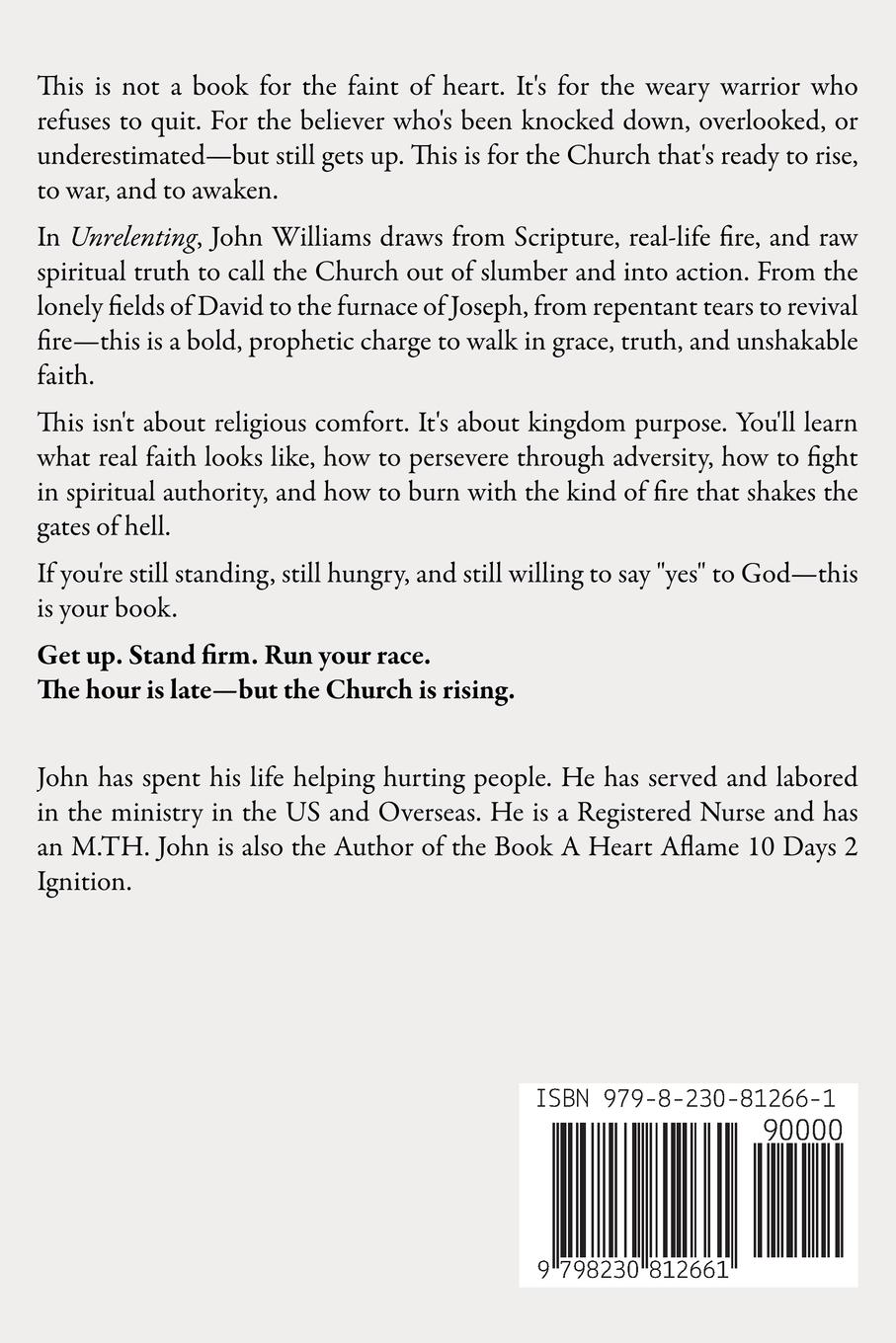 Rückseitencover Unrelenting