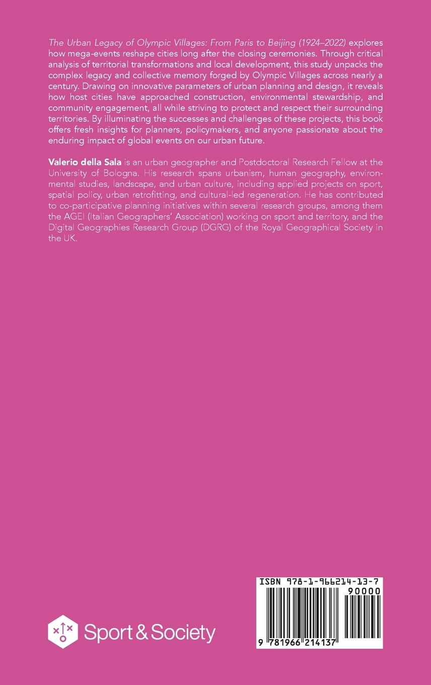 Rückseitencover The Urban Legacy of Olympic Villages