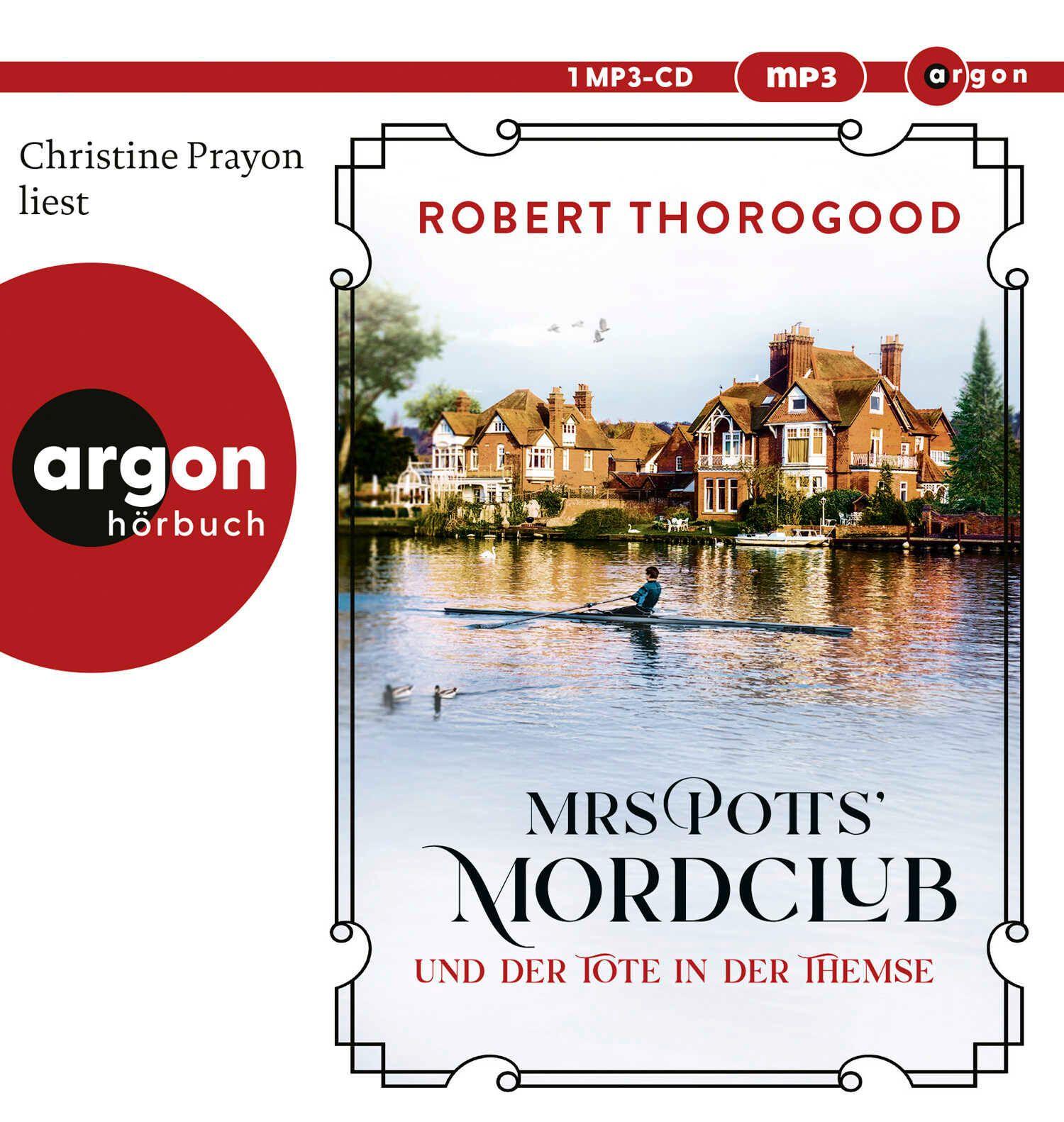 Vorderes Coverbild Mrs Potts' Mordclub und der Tote in der Themse
