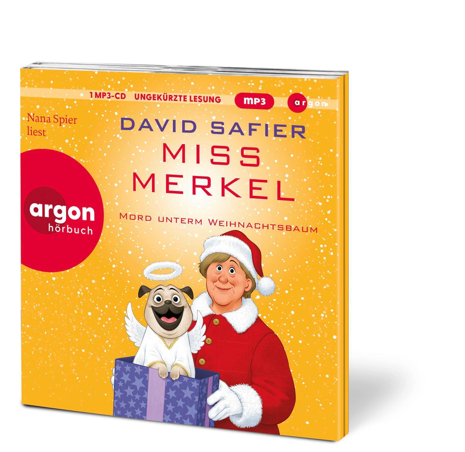 Beispielinhalt (Bild) Miss Merkel: Mord unterm Weihnachtsbaum