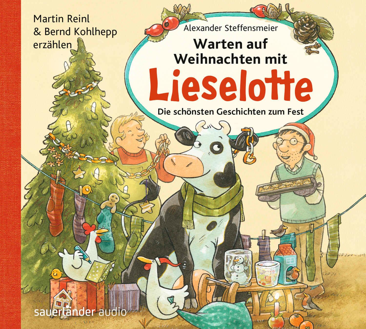Vorderes Coverbild Warten auf Weihnachten mit Lieselotte