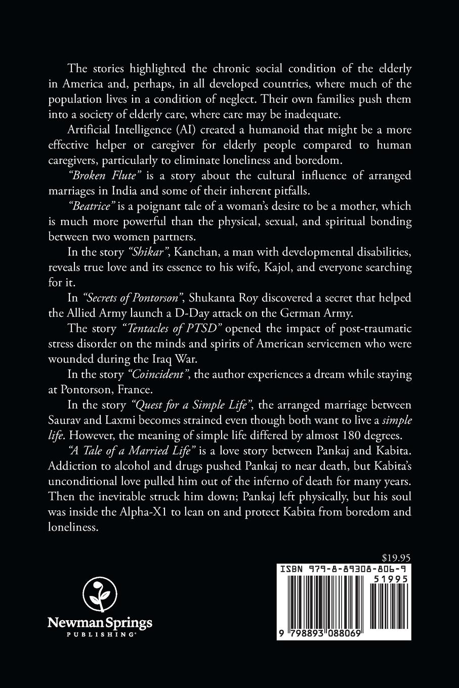 Rückseitencover A Tale of a Married Life and Other Stories