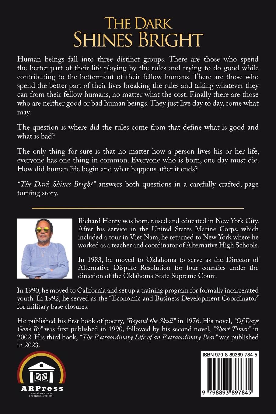 Rückseitencover The Dark Shines Bright