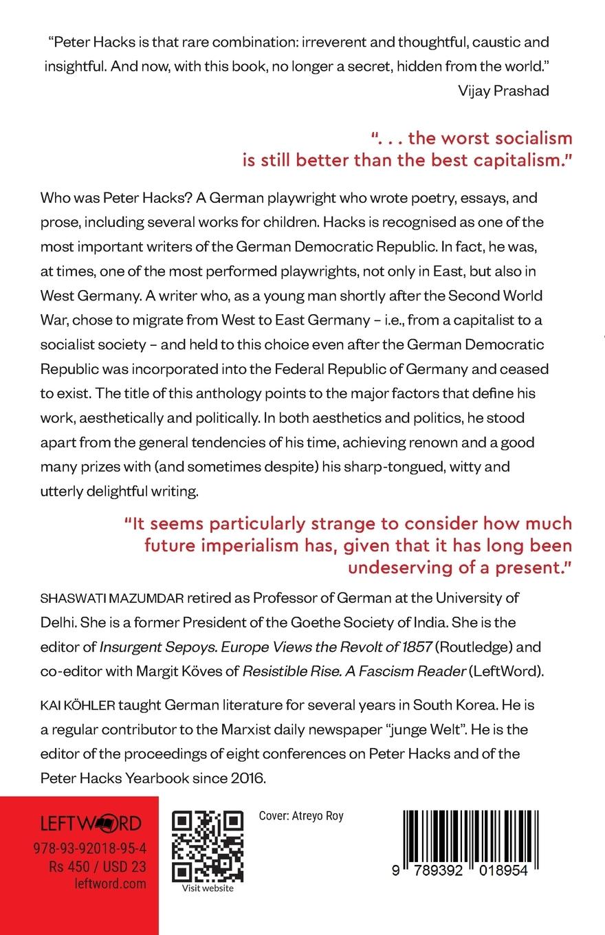 Rückseitencover Art in the Age of Imperialism and Socialism