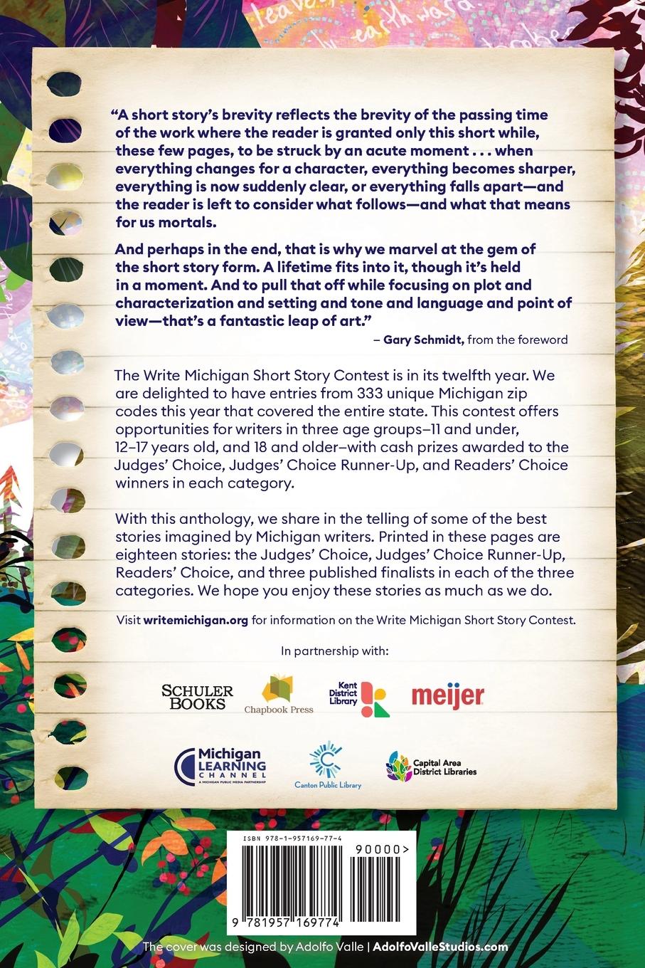 Rückseitencover Write Michigan Anthology 2024