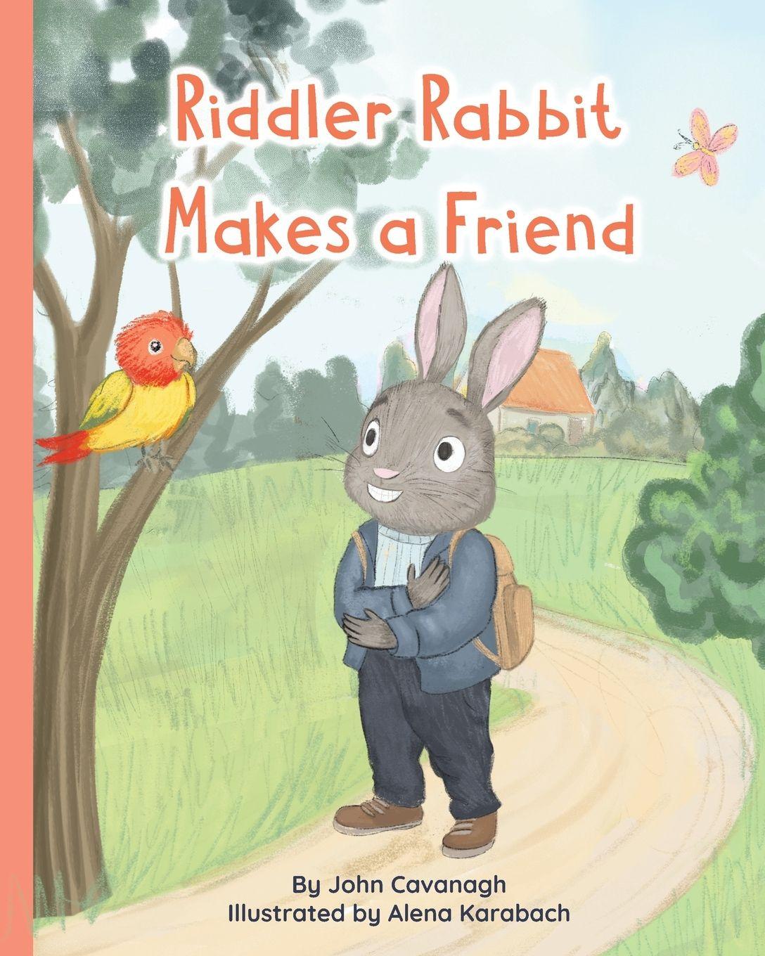 Vorderes Coverbild Riddler Rabbit Makes a Friend
