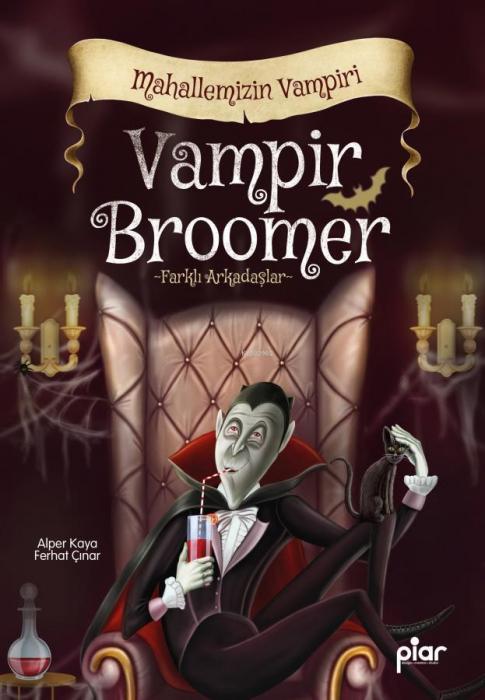 Vorderes Coverbild Vampir Broomer - Mahallemizin Vampiri