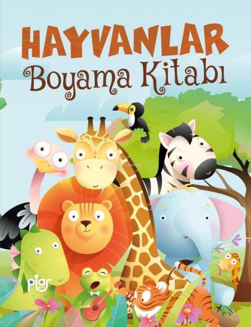 Vorderes Coverbild Hayvanlar Boyama Kitabi