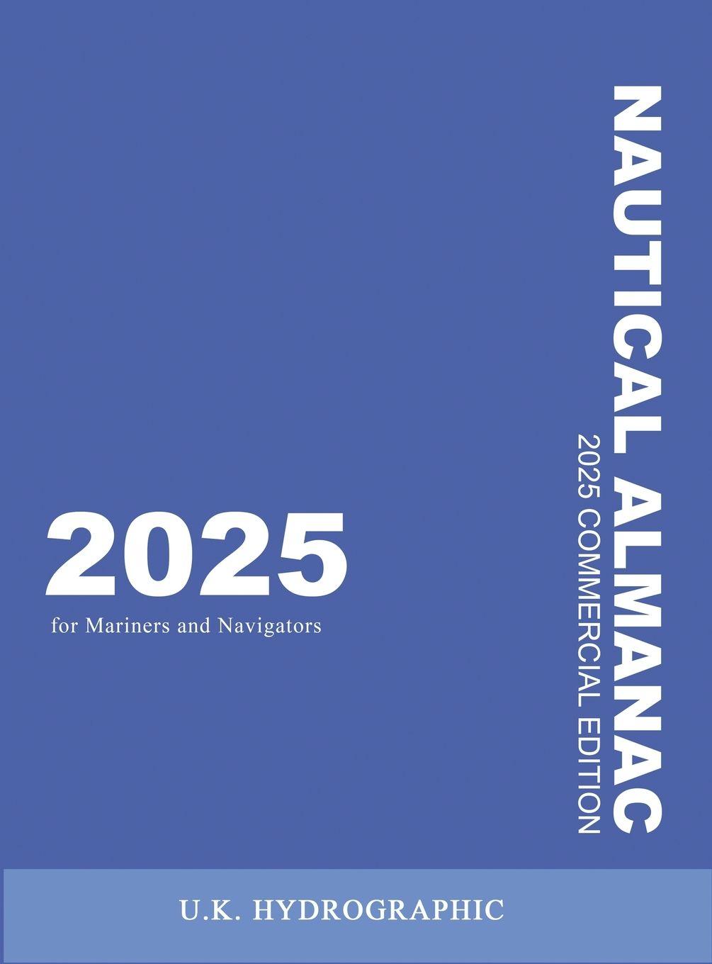Vorderes Coverbild The 2025 Commercial Nautical Almanac for Mariners and Navigators