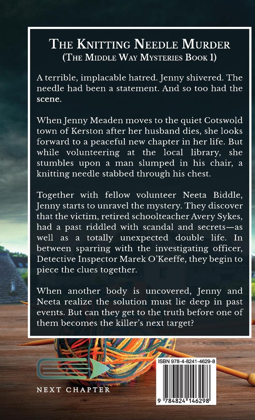 Rückseitencover The Knitting Needle Murder