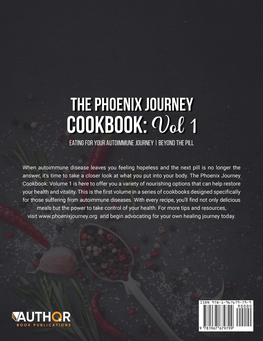 Rückseitencover The Phoenix Journey Cookbook