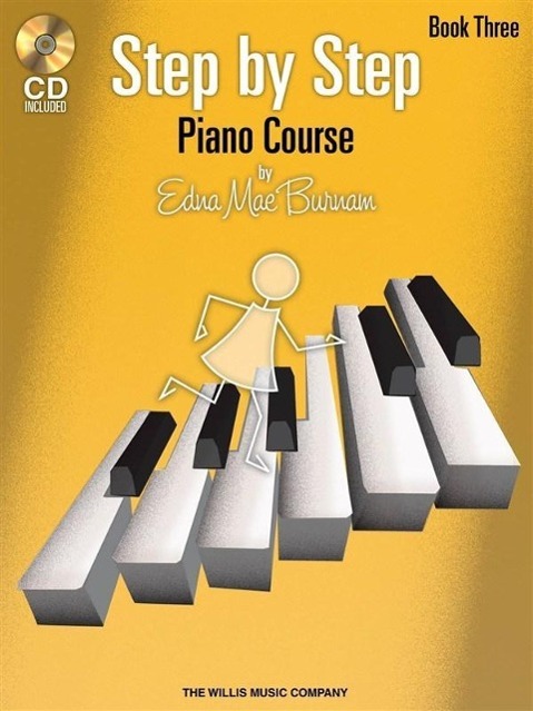 Vorderes Coverbild Step by Step Piano Course - Book 3 with CD