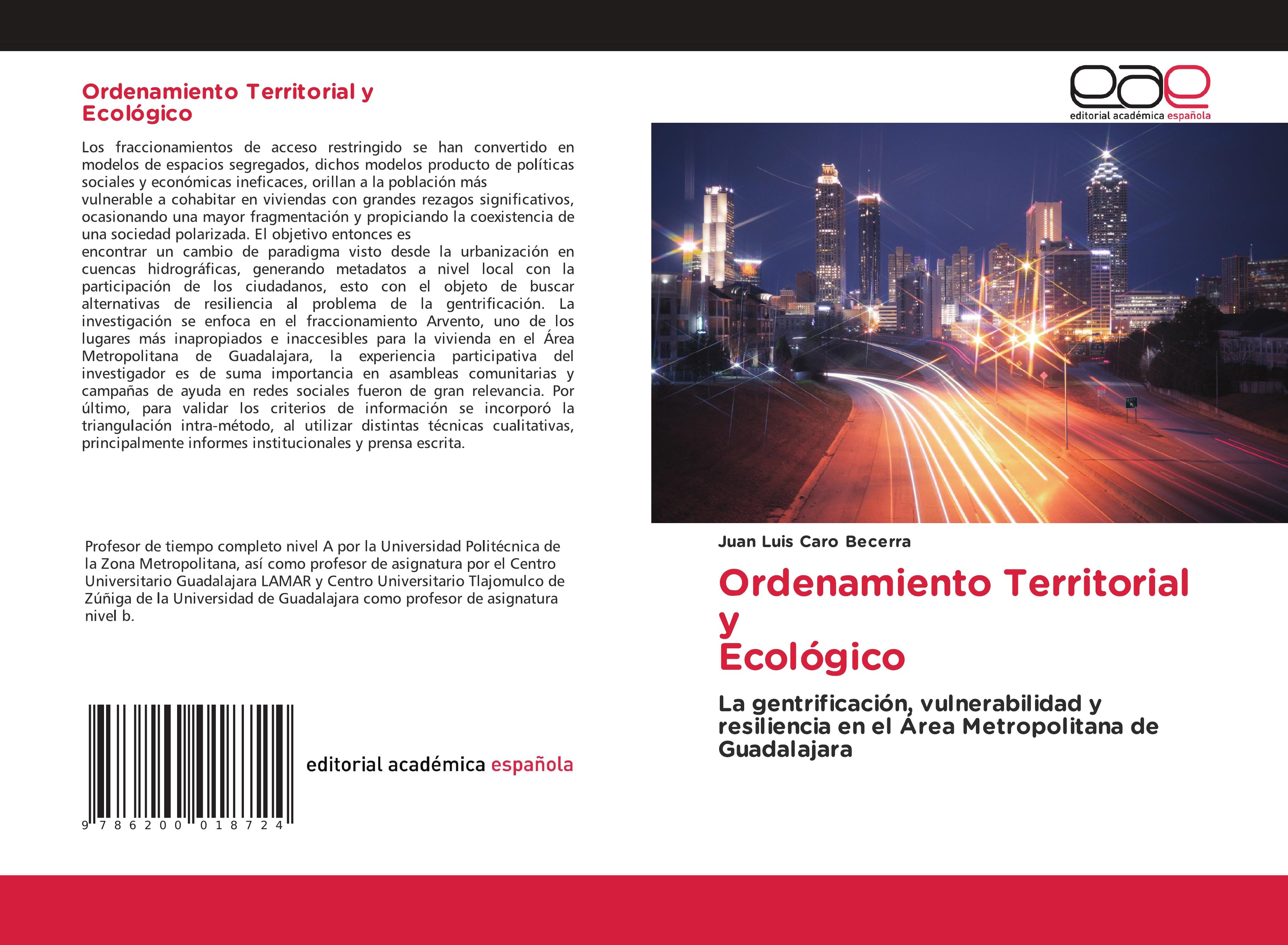 Vorderes Coverbild Ordenamiento Territorial y Ecológico