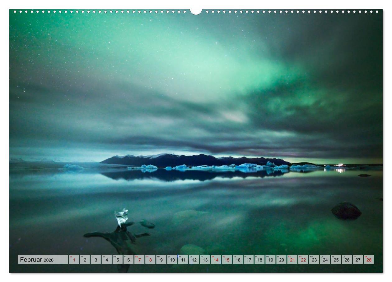 Beispielinhalt (Bild) Magische Natur - Unsere schöne Welt (Wandkalender 2026 DIN A2 quer), CALVENDO Monatskalender