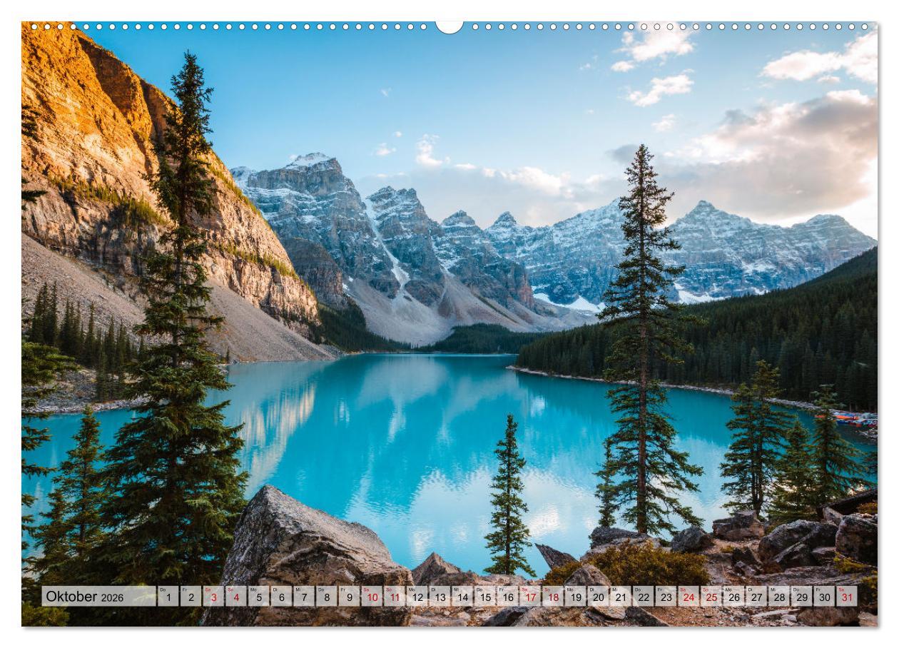 Beispielinhalt (Bild) Magische Natur - Unsere schöne Welt (Wandkalender 2026 DIN A2 quer), CALVENDO Monatskalender