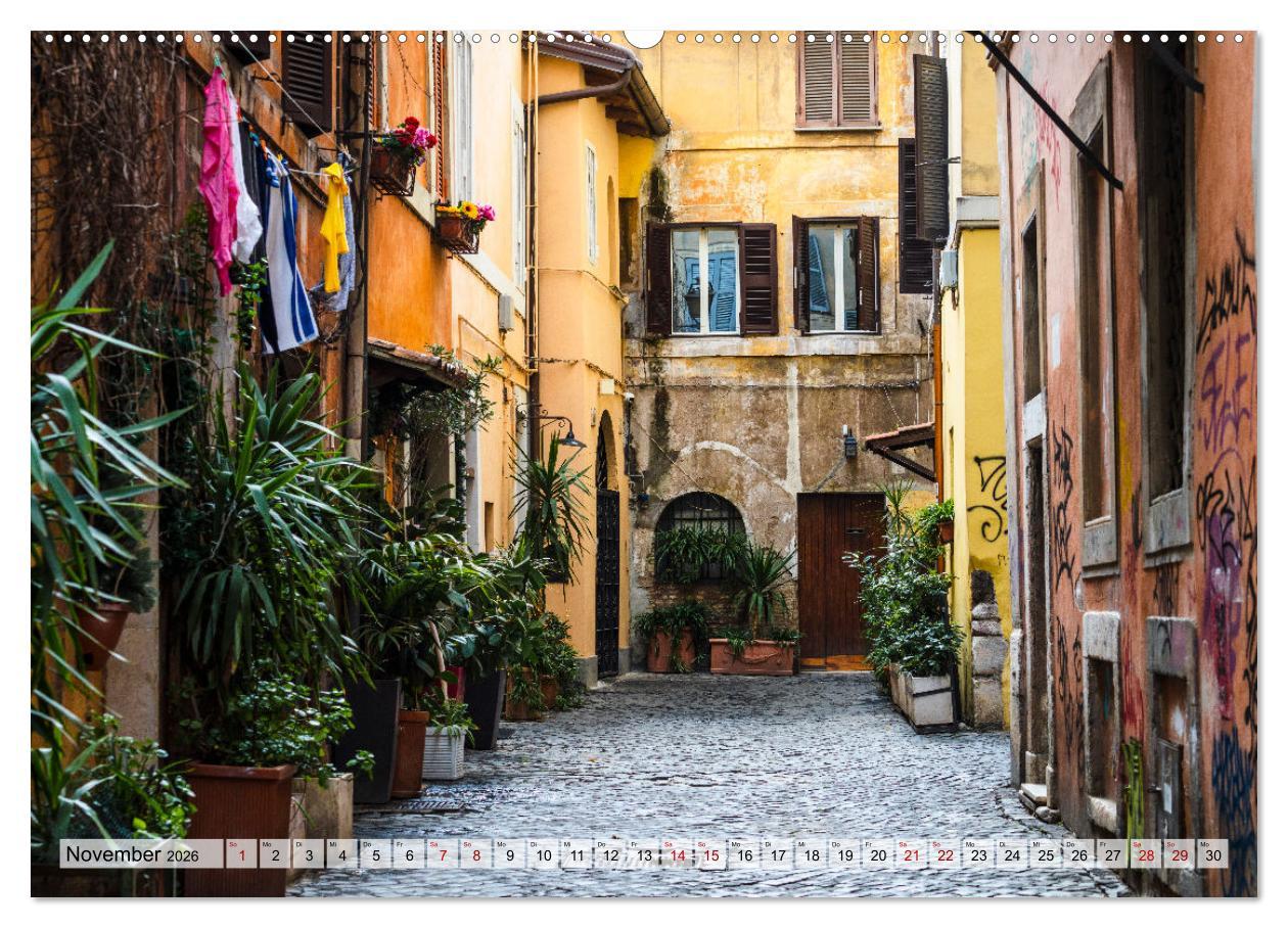 Beispielinhalt (Bild) Rom - die ewige Stadt - Matteo Colombo (hochwertiger Premium Wandkalender 2026 DIN A2 quer), Kunstdruck in Hochglanz